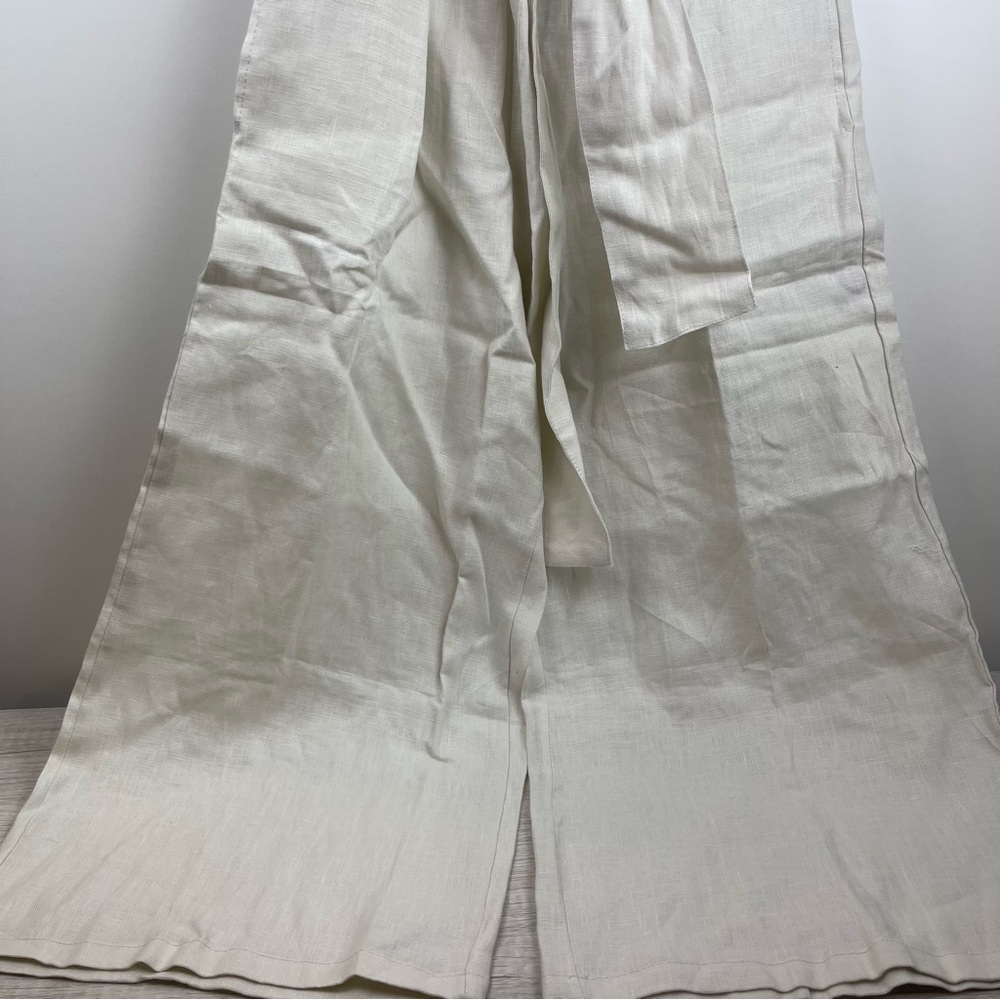 Faithful the Brand Lais Jumpsuit US4/AU8/S in Plain Ecru, NWT, Orig $209 - Picture 7 of 11